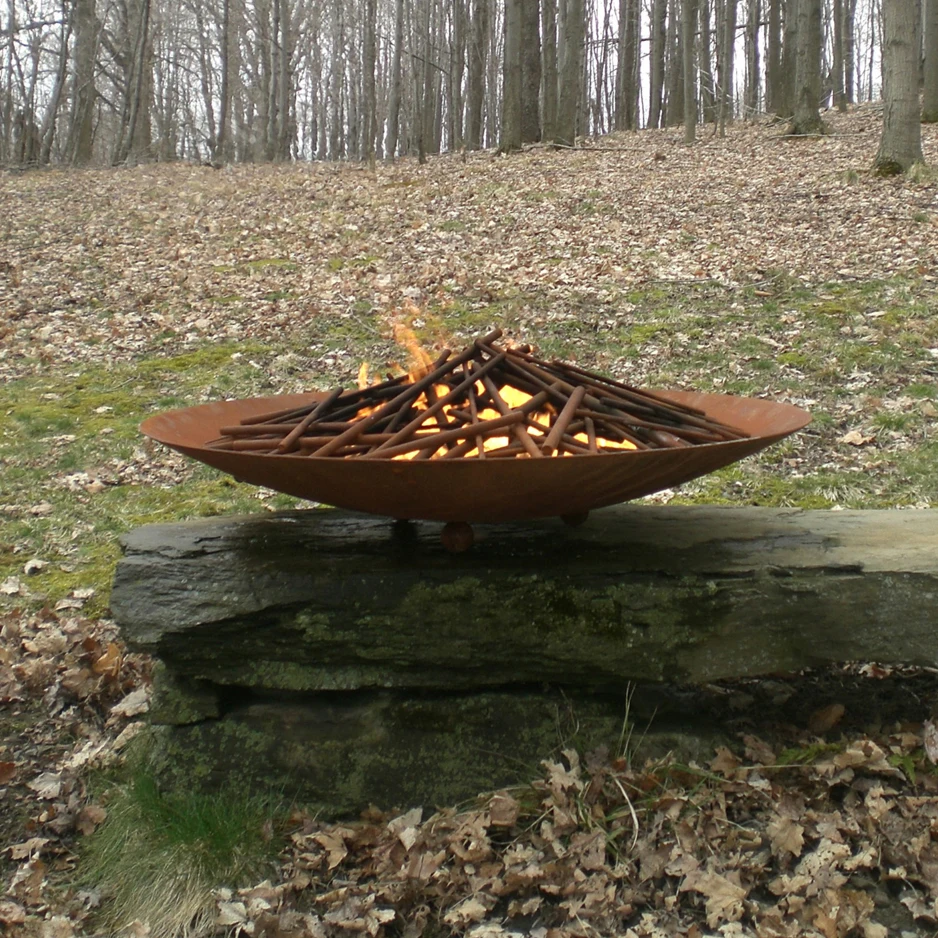 Fire Ball Factory Custom Outdoor 36' Half Sphere Fire Pit