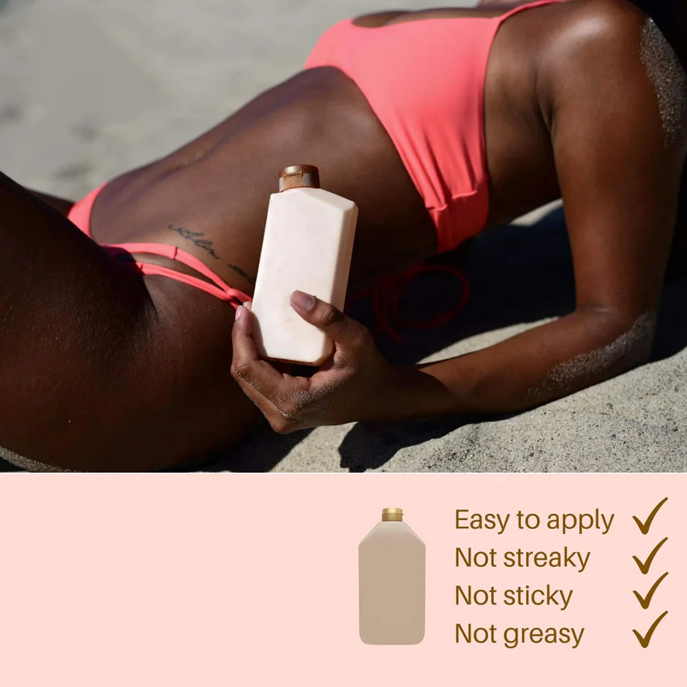 OEM organic sun self tanning spray private label