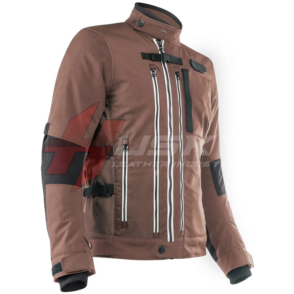 OEM Wholesale 600DN Cordura Men Motorcycle Touring Waterproof Jacket