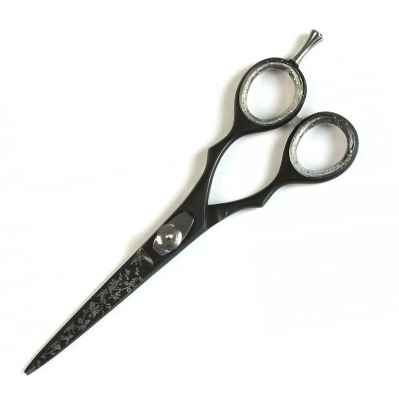 
Профессиональный парикмахерский салон красоты черный цвет нержавеющая сталь ножницы для стрижки волос набор стильные острые 