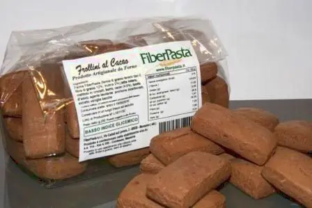 ITALIAN CACAO BISCUITS - HIGH FIBRE AND NO PALM OIL WITH LOW GLYCEMIC INDEX - PREMIUM QUALITY COOKIES