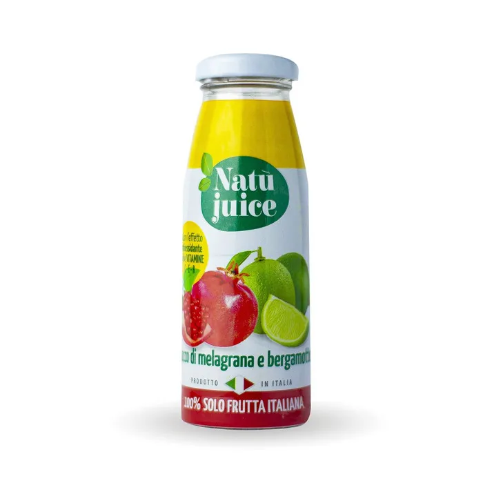 Italian taste 100% best quality juice bergamotto and pomegranate 200ml