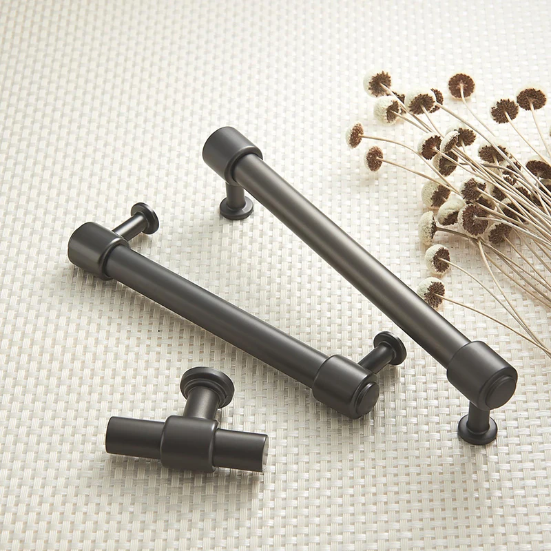 Excellent quality cabinet pull furniture hardware modern t shape kitchen handle