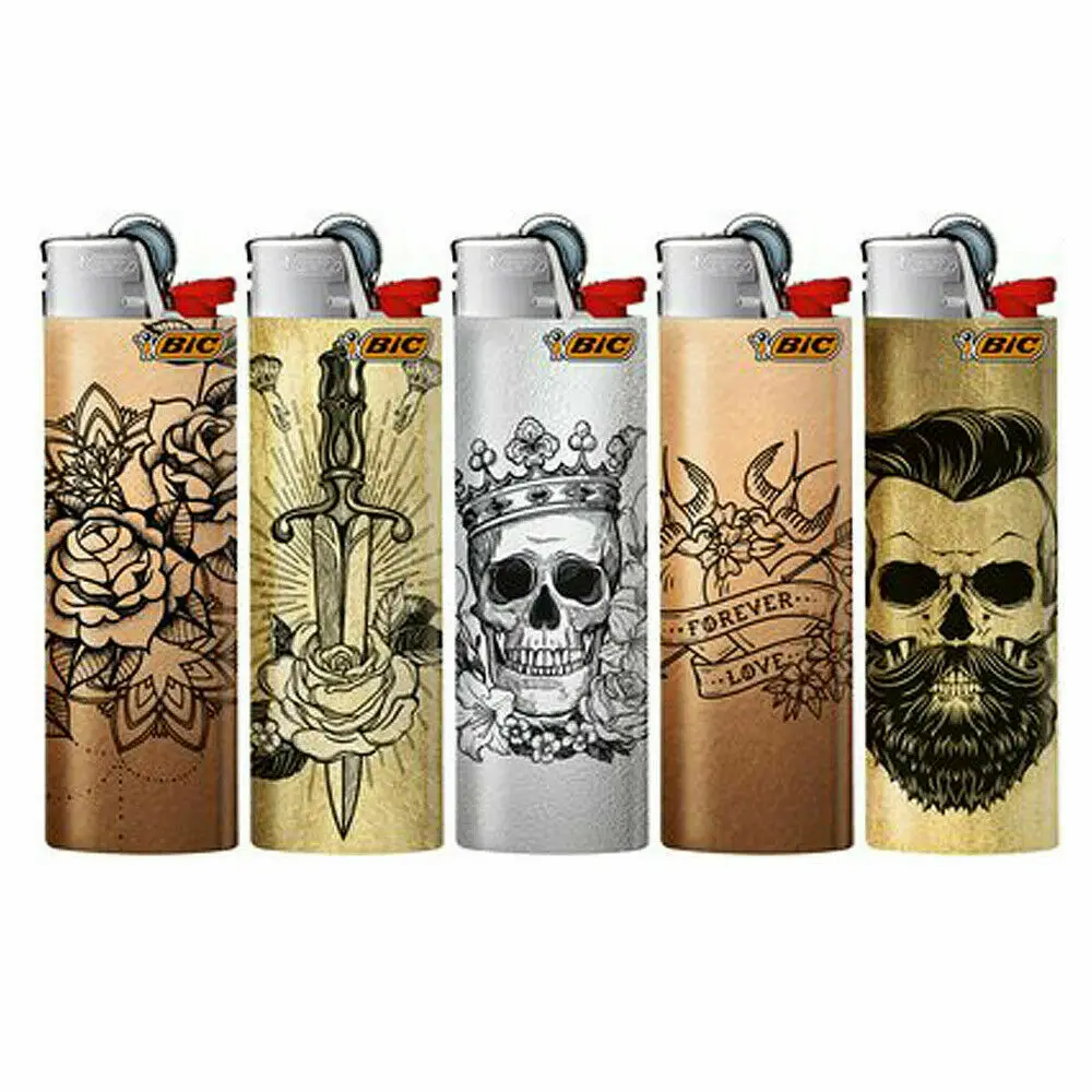 Зажигалка BIC Maxi (J26) и зажигалка Mini (J25)