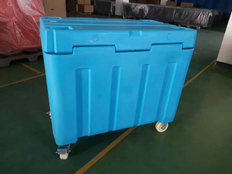 Large Capacity Rotomolded 320L Dry ice container Cooler Box