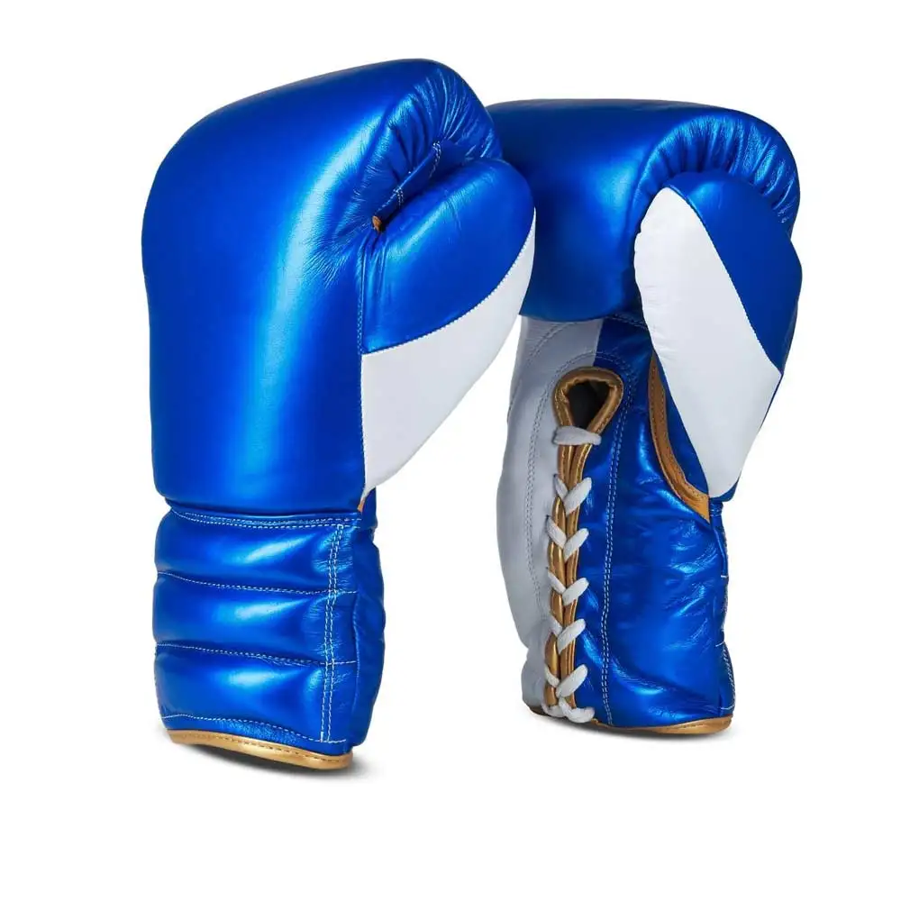 Boxing Gloves Factory Custom Professional Lace  Leather OEM EVA Time Color Weight Material Origin Synthetic Mass ODM