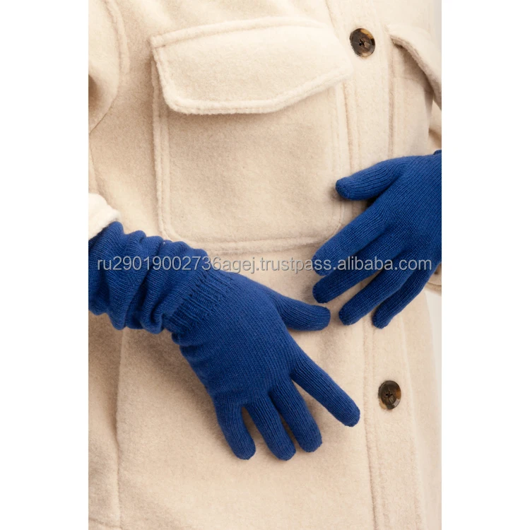 High quality knitted gloves for autumn/winter the original Orenburg goat down knitting from manufacturer women knitwear