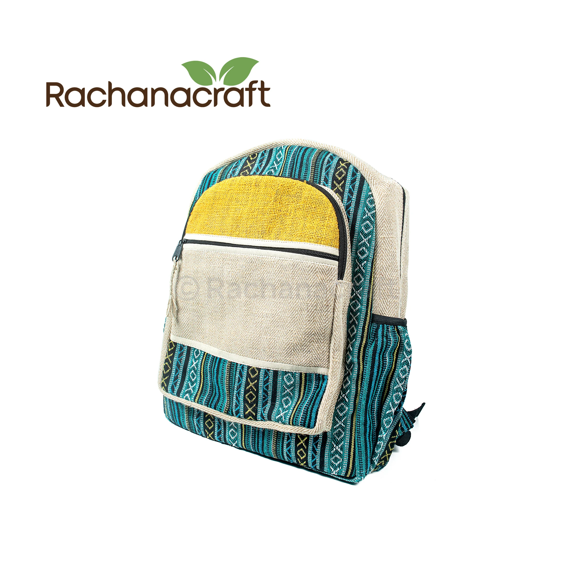 Ecofriendly Regular Size Rachana Backpack, Travel, Hipster Pack Fair Trade from Nepal Made Wholesale Supplies