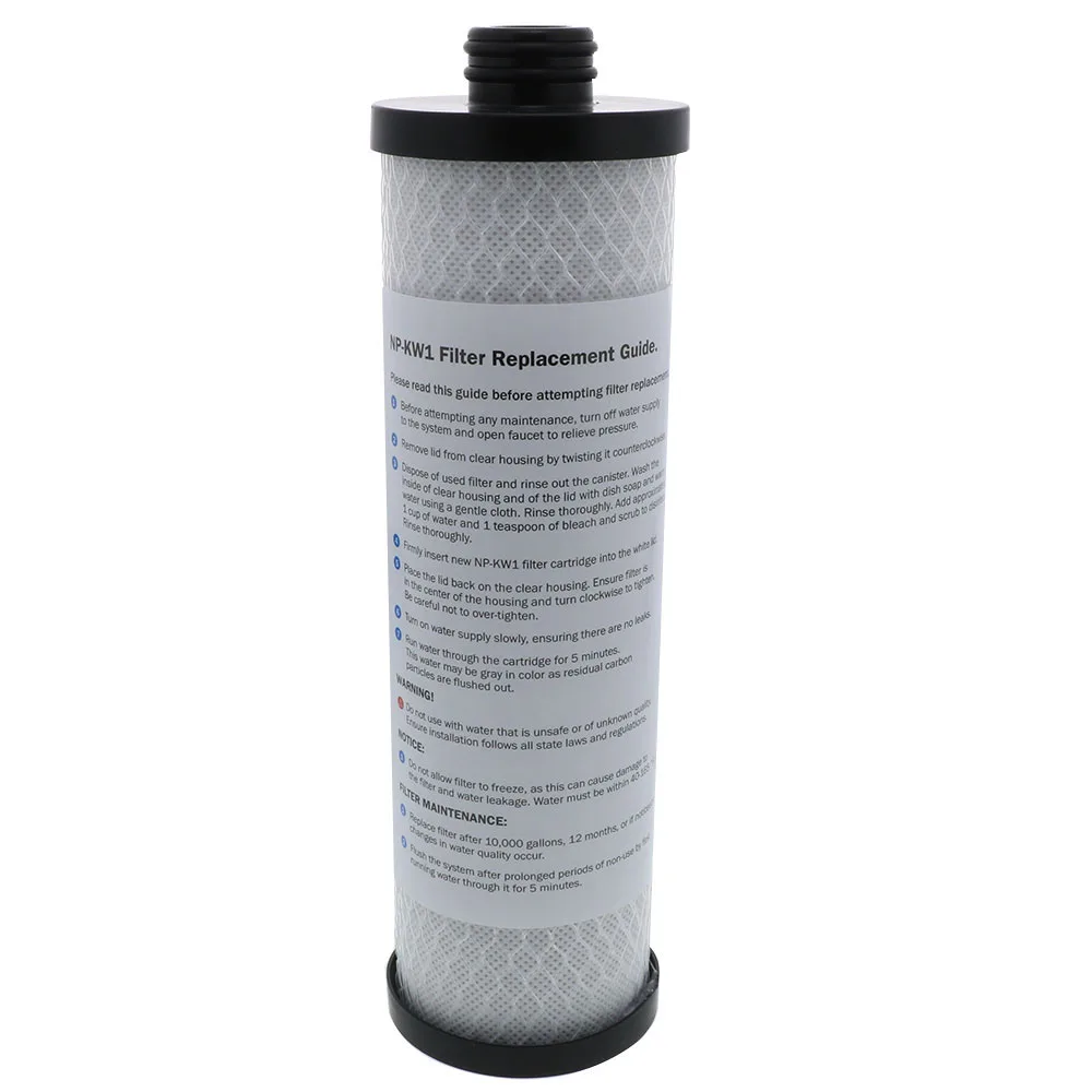 Fresh Water Systems Waterpur KW1 Replacement RV Water Filter by Neo Pure Premium Quality Manual KR NP-KW1
