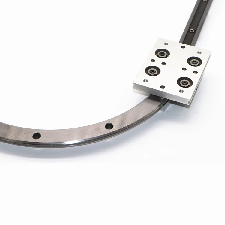 Curved Linear Guide Rail Slide Block Curved and Straight Combination
