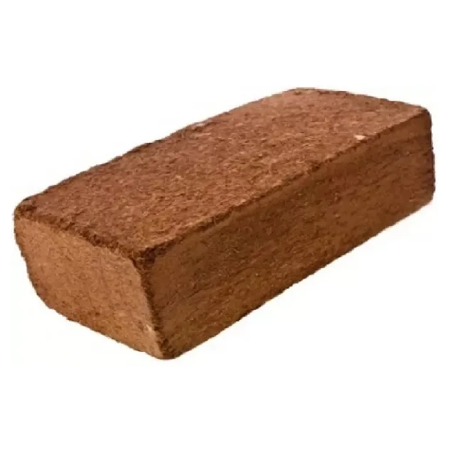 Low EC 650 gram coco peat bricks for Terrace gardening Low EC Below 0.5 coco peat 650 grams bricks for Green House