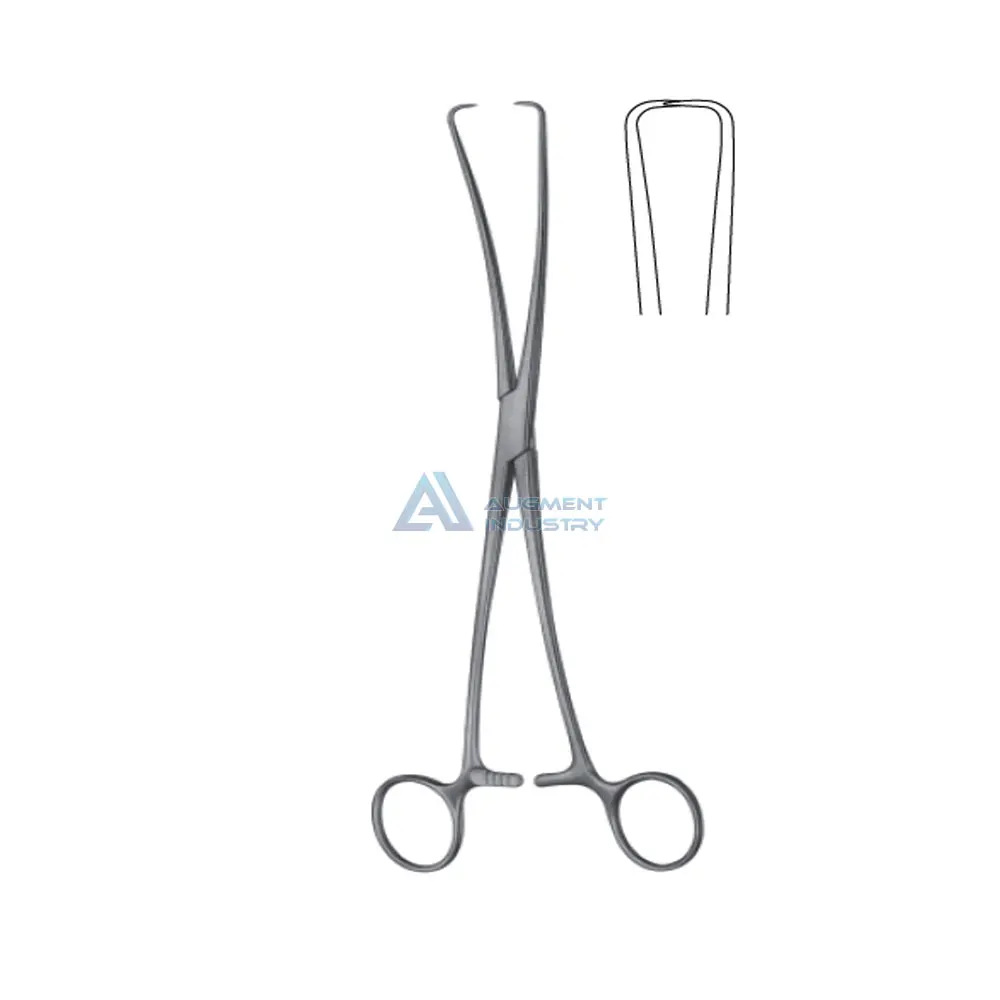 DUPLAY Uterine Tenaculum Forceps 250MM Stainless Steel Surgical Instruments DUPLAY tenaculum forceps