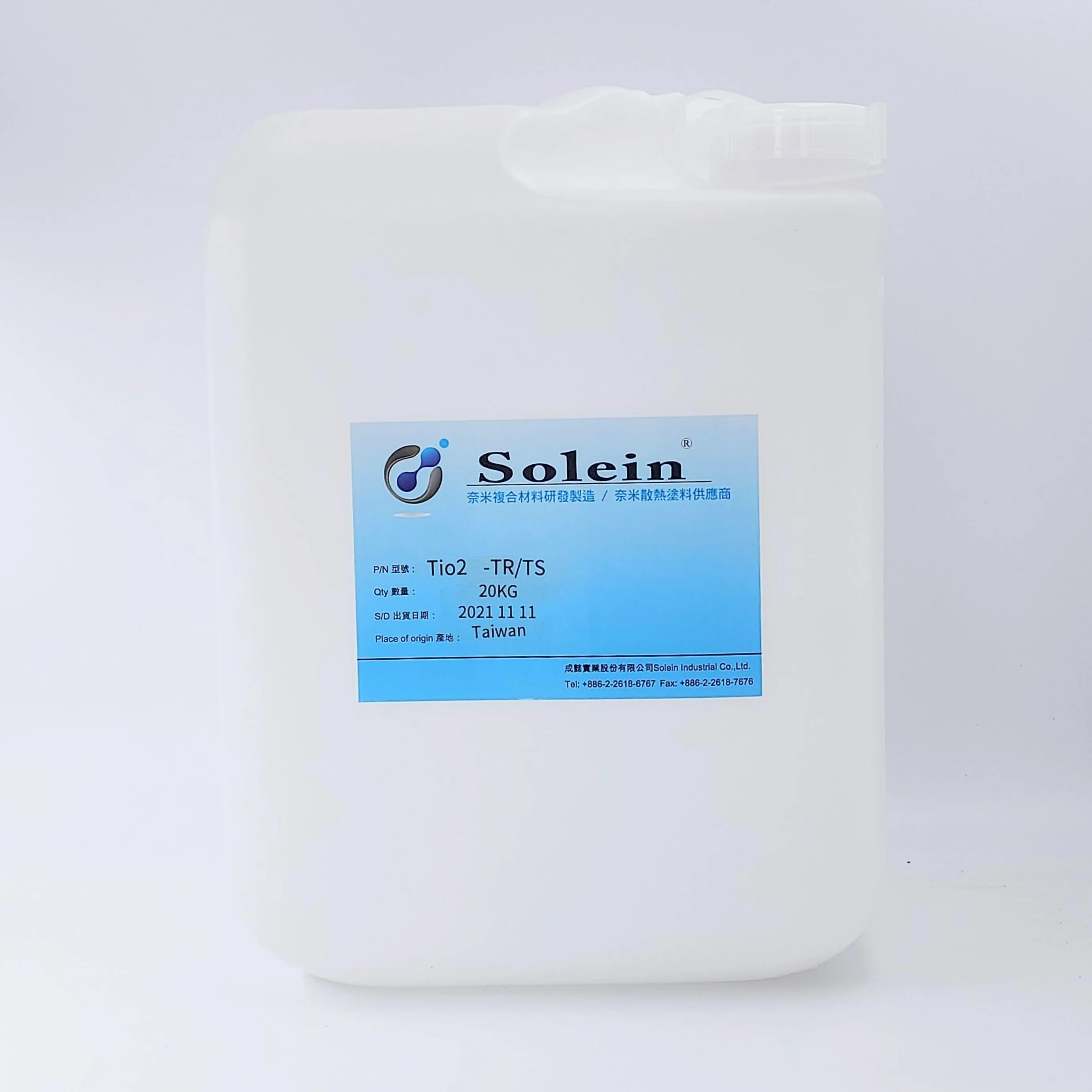 TiO2 Nanocoating water-base Solein-TiO2-TS A-G1-001-3