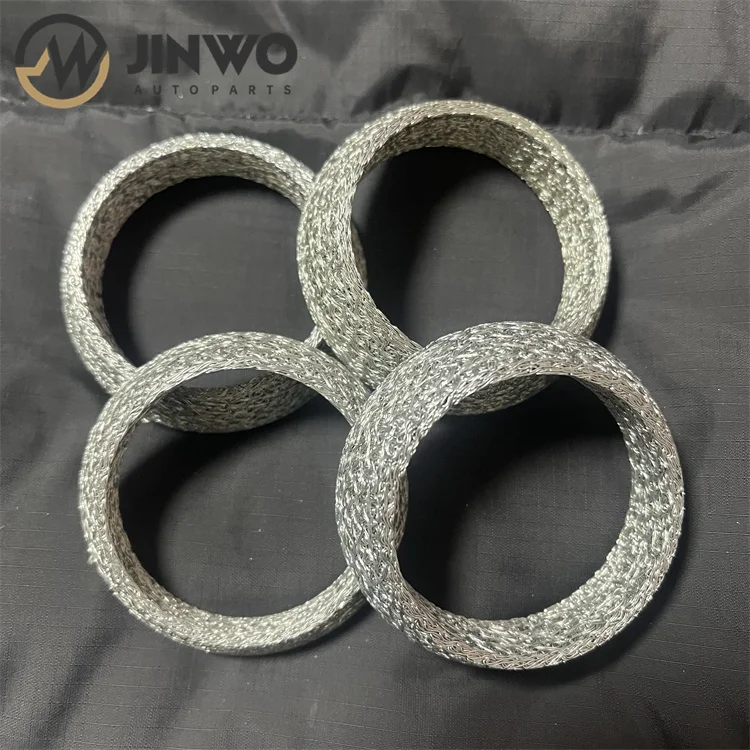 OEM Jinwo Auto Parts Manufacturer Ceramic Donut Interface Gasket Ring Joint Gasket Exhaust Sealing Ring-front Pipe To Center Muf