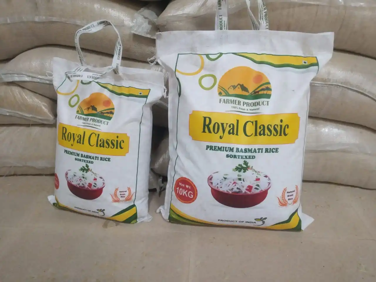 
Long Grain White Basmati Rice/ Basmati 1121 White Sella 