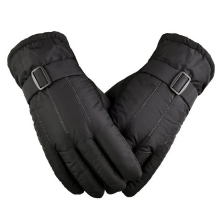 Зимние варежки с начесом для мужчин и женщин, теплые ветрозащитные водонепроницаемые перчатки, перчатки для мотоцикла, автомобиля, вождения, лыж
