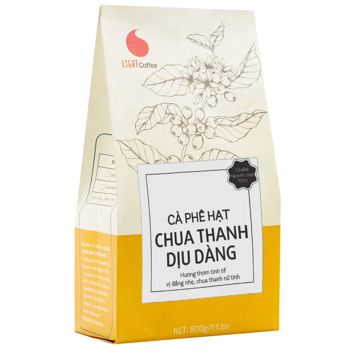  Светло-кофейные БРЭНД со вкусом сильные жареные кофейные зерна с сроком годности 24 месяца чистыми ингредиентами во Вьетнаме