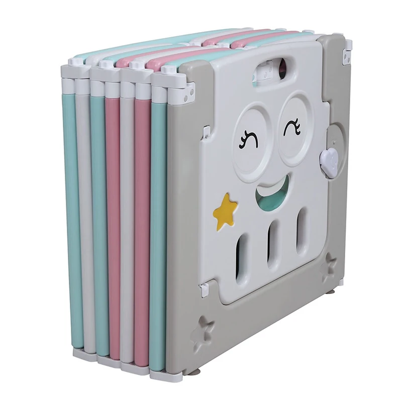 
High Quality Kids Multifunction Playground Children Colorful China Game Plastic Small Fence 