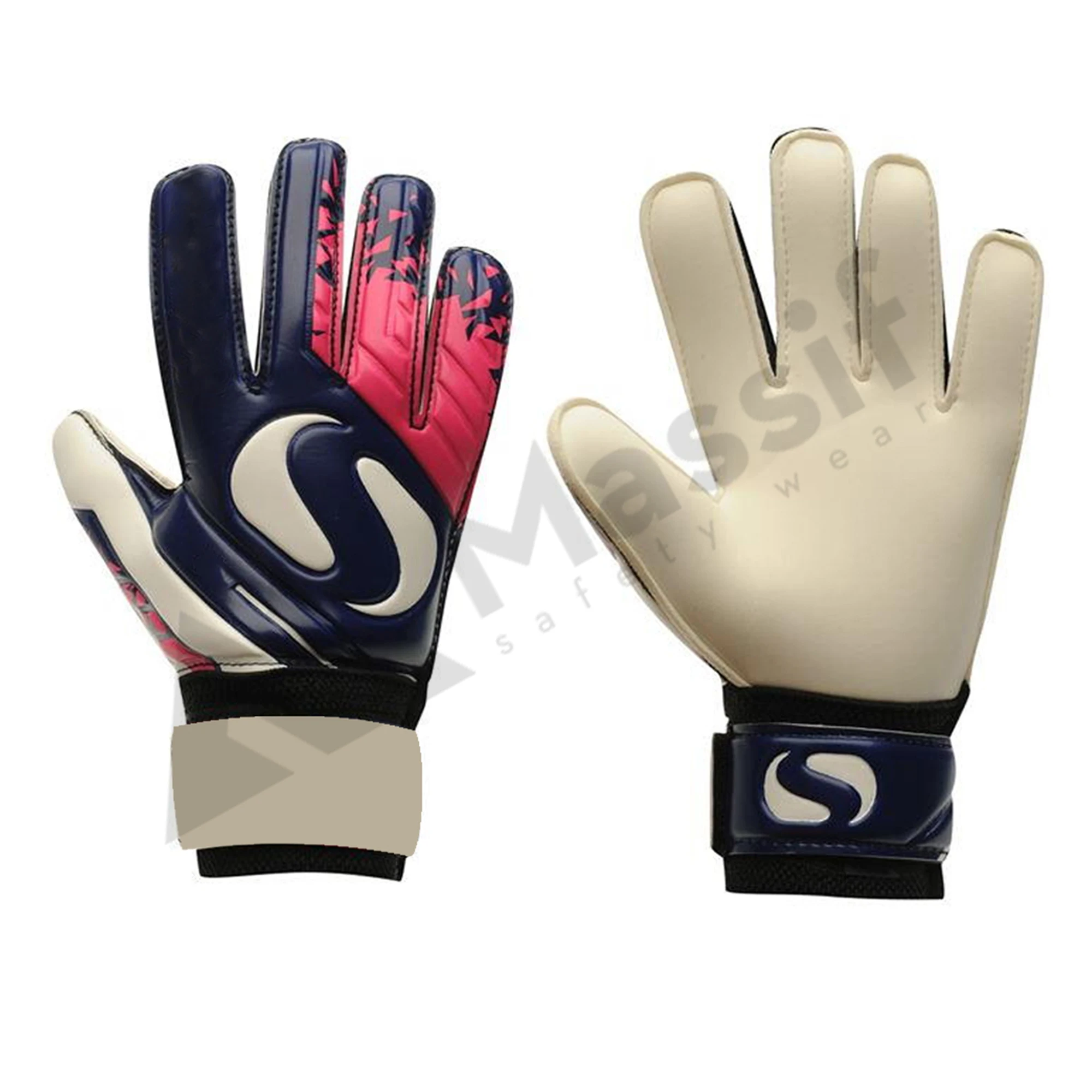 High Quality Soft Latex Goalkeeper Gloves Comfortable with Hand Grips Best Colors Price-Competitive
