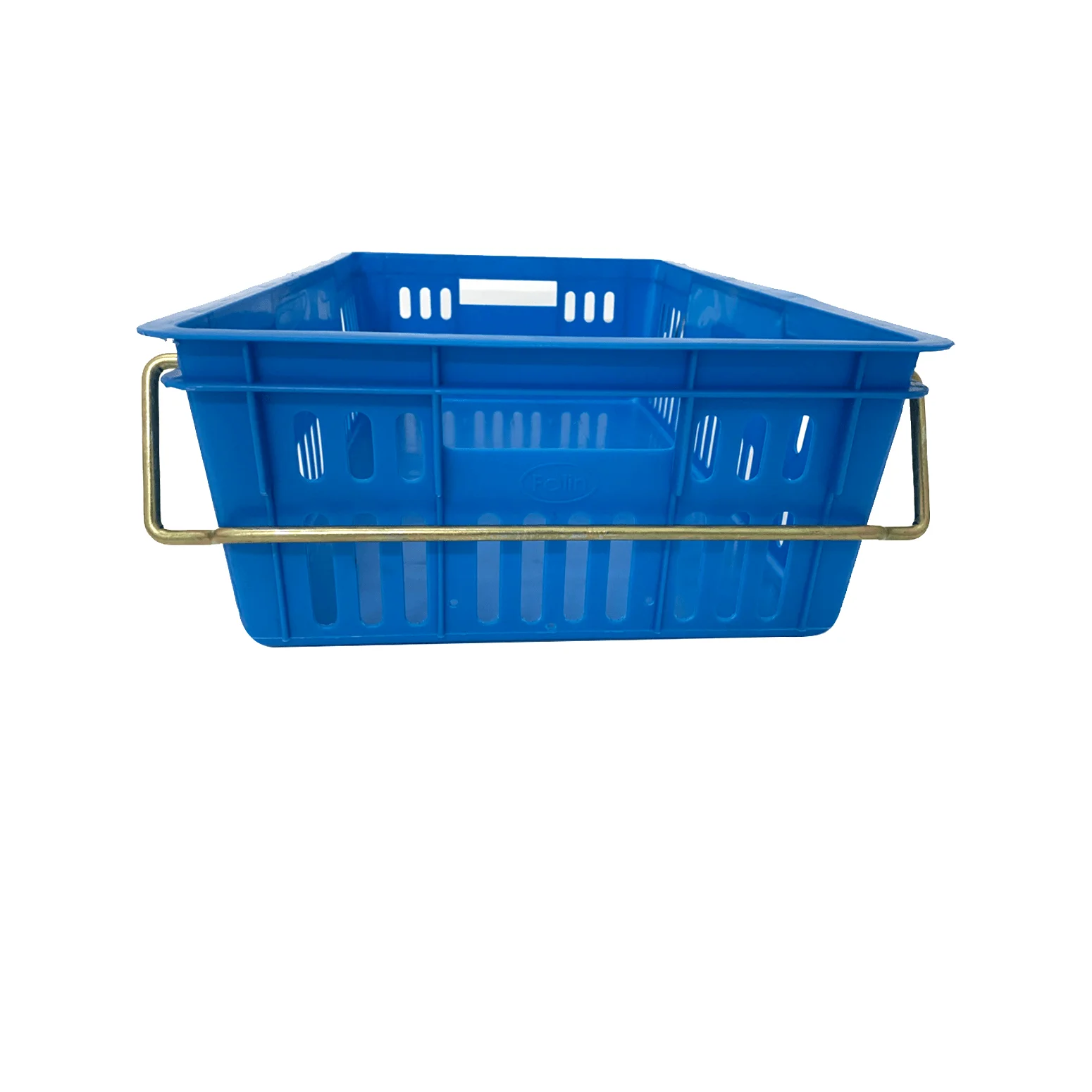 Wholesale New Popularity Hot Sale Products PP Plastic Sumihanel with handle metal cheap basket plastic Blue color