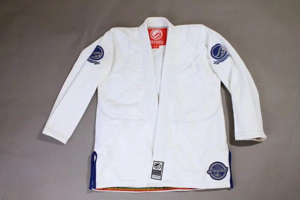 Low price Custom jiujitsu uniform white Double Weave BJJ Judo GI Kimono cotton Judo suit Judo uniform Brazilian Jiujitsu Gi