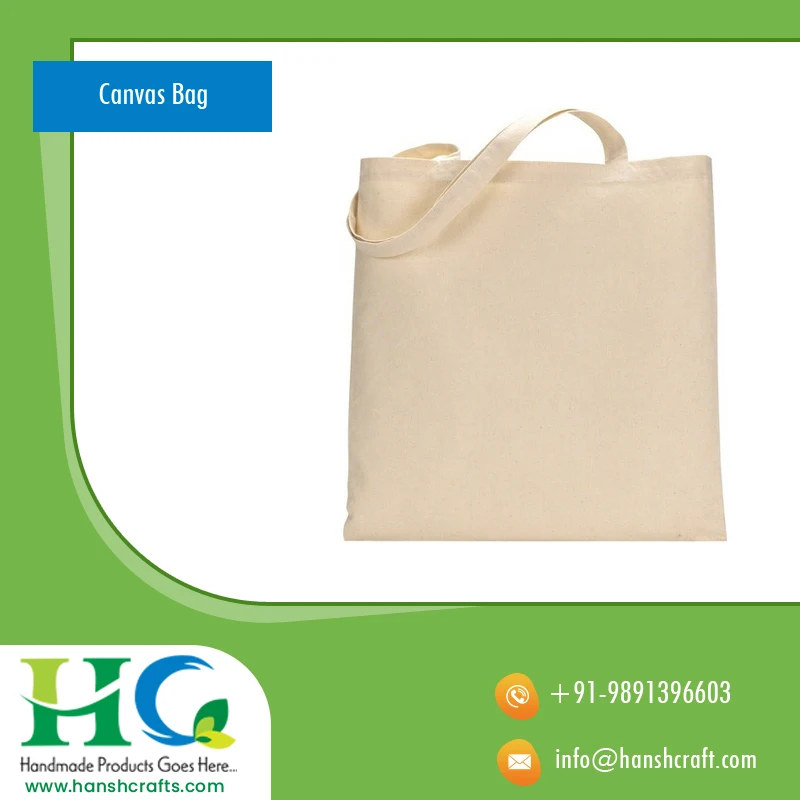 Canvas Tote Bags Tote Bag  Bulk heavy canvas tote bag Made of Cotton Canvas Designed for Shopping Use