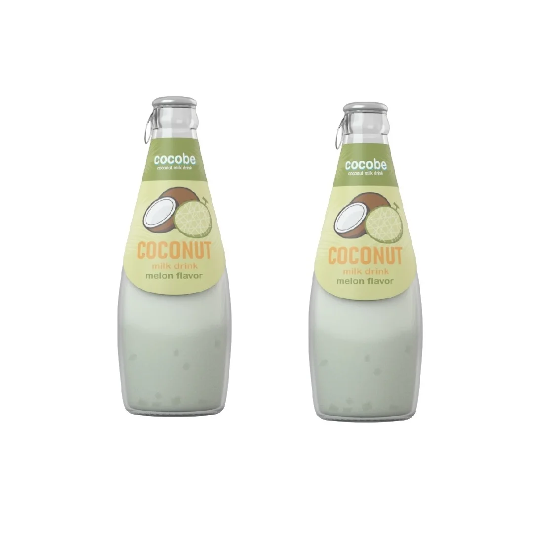 Sweet Taste Coconut milk drink coconut water  coconut milk drink melon flavor cocobe export from Thailand
