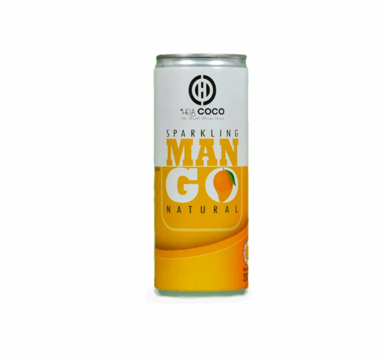 Natural Sparkling Mango Juice 250ml Can Fruit Juice Beverage Soft Drinks fresh mangos - Hela Coco Mango Juice