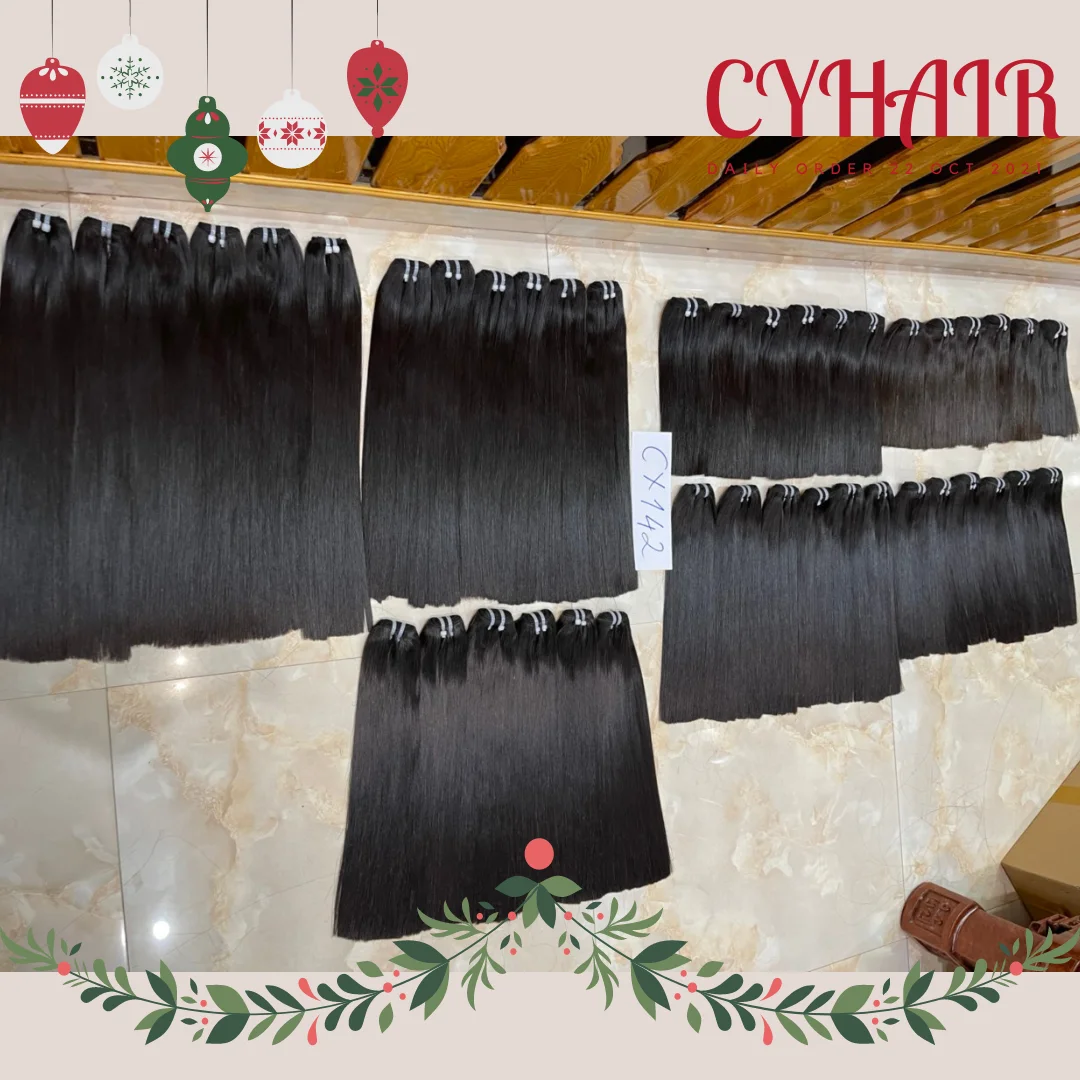 22 октября от вьетнамского производителя оптовая продажа двойные необработанные волосы Remy натуральные человеческие гладкие мягкие цвета новая модель