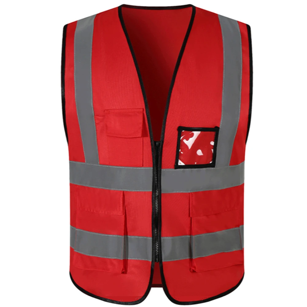 
Hi Viz safety Vest Factory Supply Work Wear High Visibility Reflective Men Safety Wear Vest 