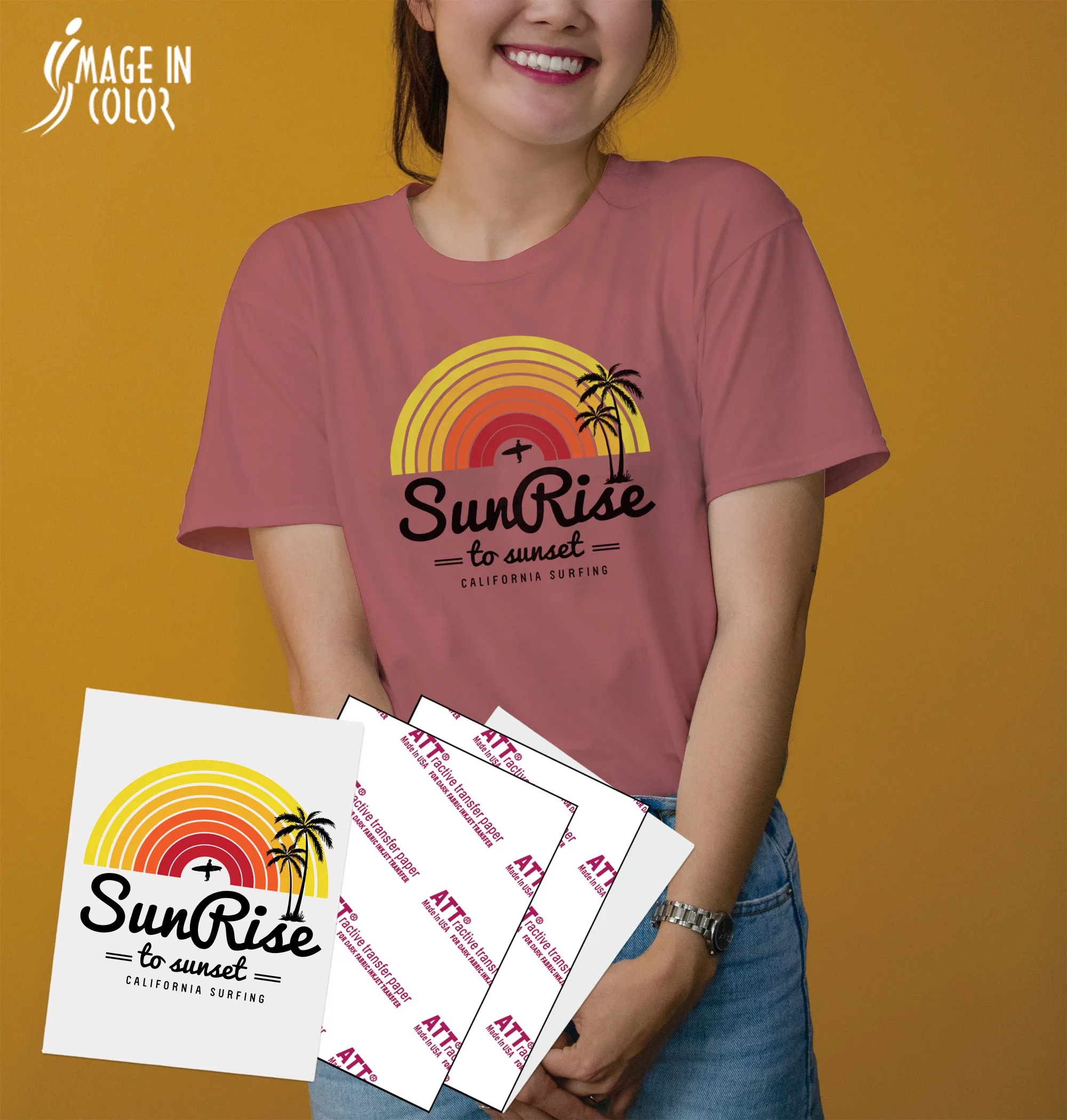 A3 size DIY custom inkjet transfer paper wholesale