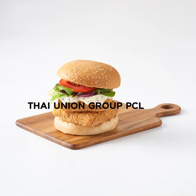 Hot Product Frozen Food Plant based fish burger ready to cook for Retail and Food services made in Thailand by Thai Union Group