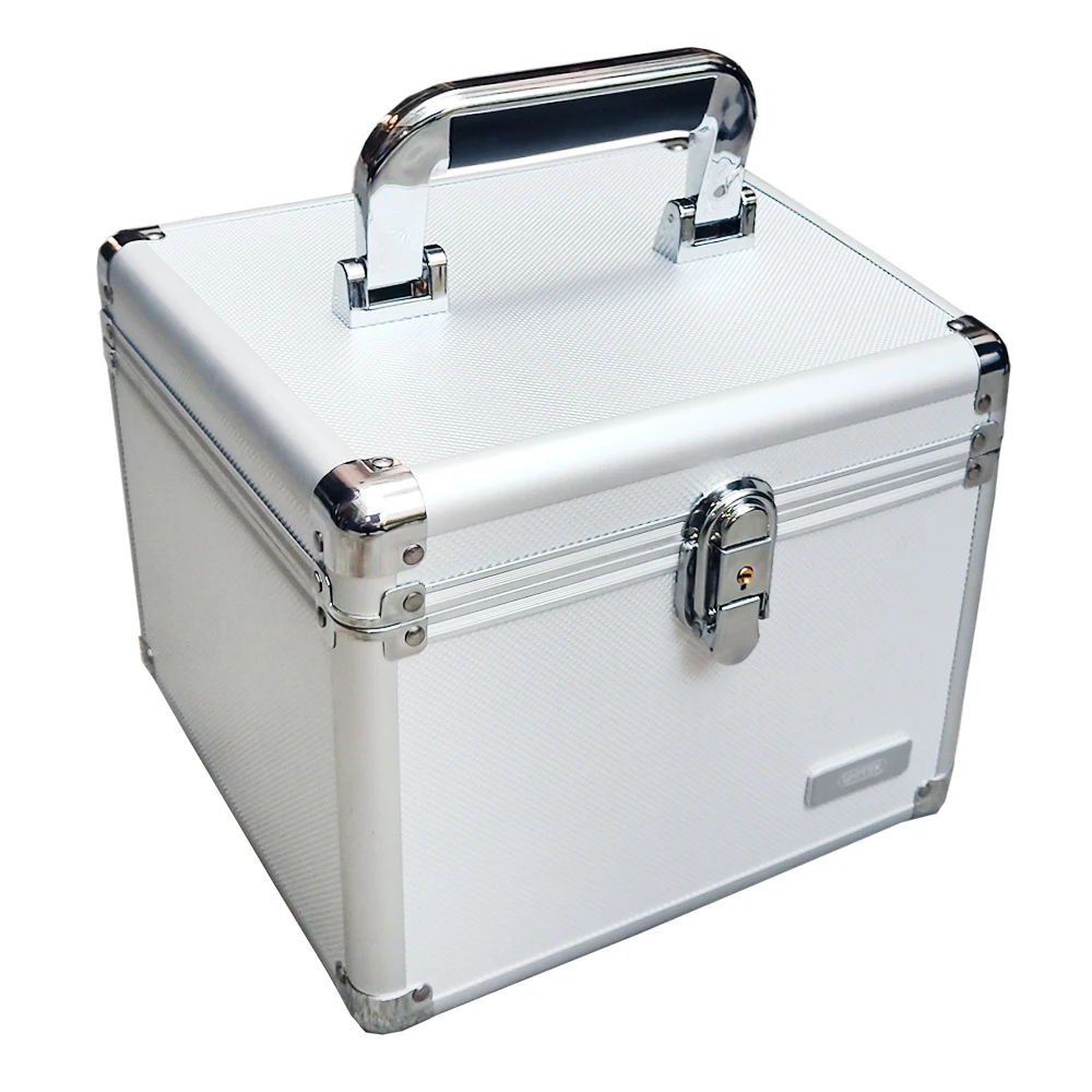 custom 300 1000 aluminum carrying cd dvd jewel hard case storage box wholesale