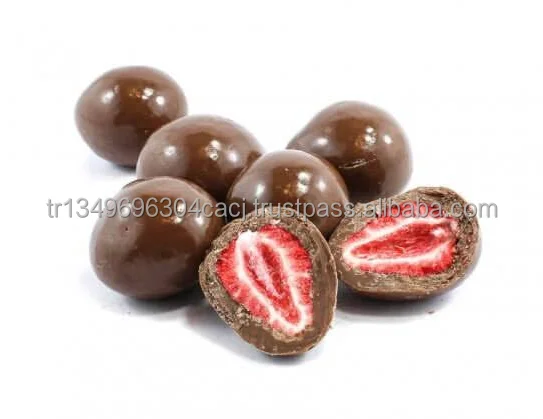 chocolate covered whole strawberry