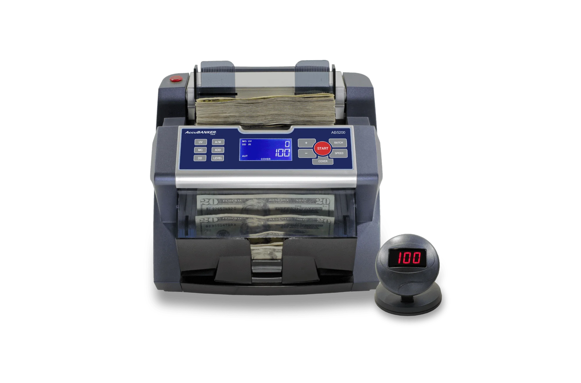 AB5200 Bill Counter with Dust Cover