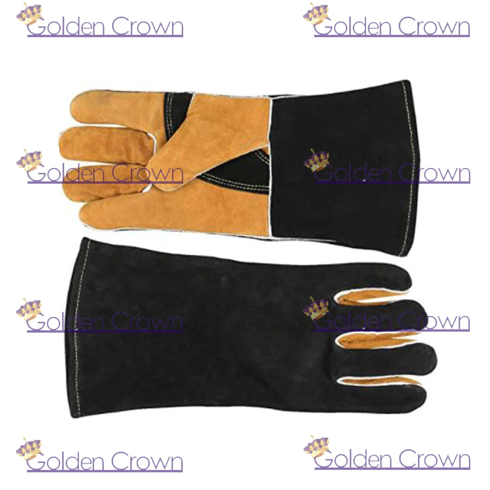 Welding Gloves Heat Resistant Mitts for Oven Grill Fire place Stove Welder gloves