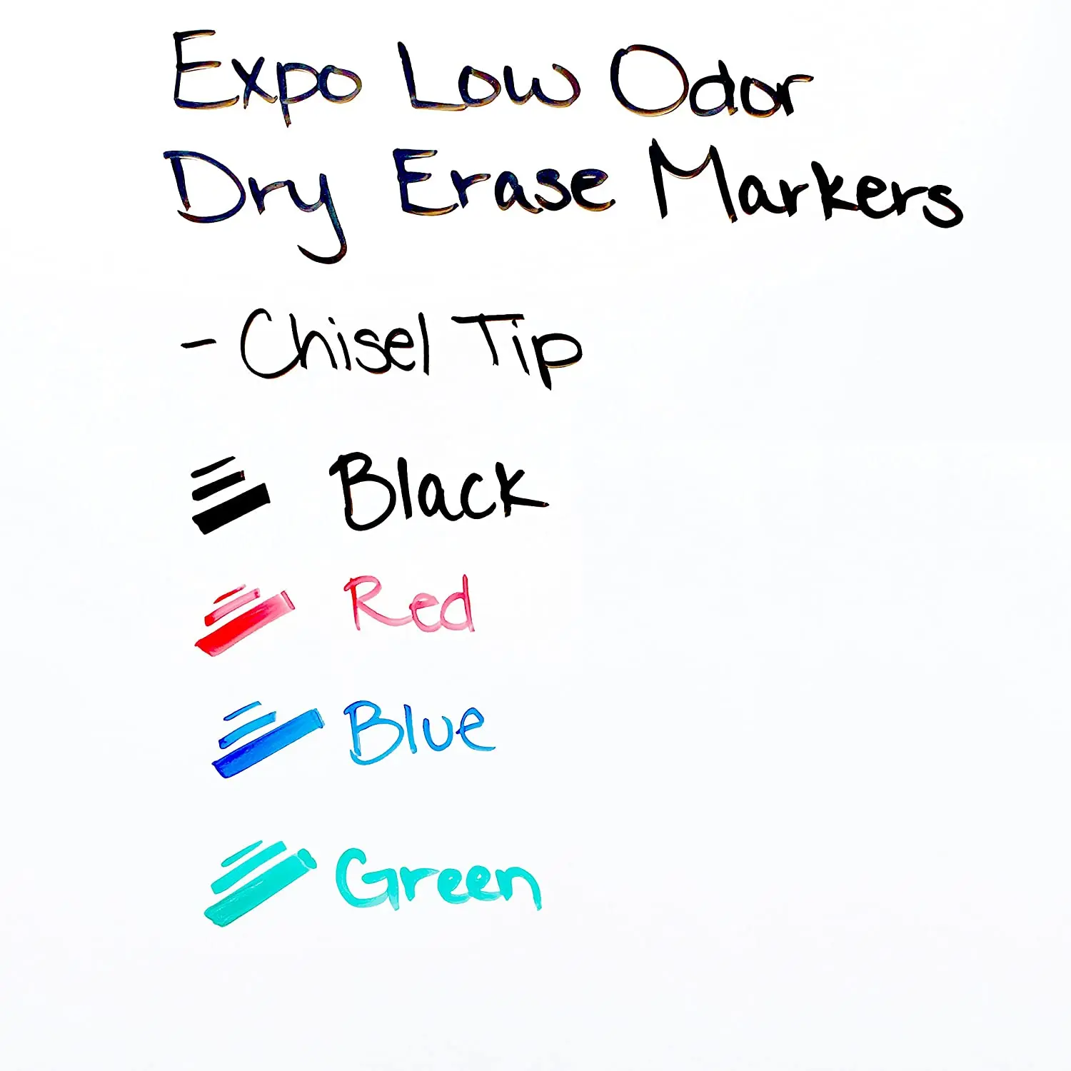 Low Odor Ink Intense Colors Dry Eraser Marker Visible From A Distance Ideal For Classrooms Offices and Home