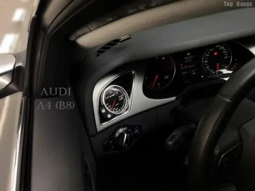 Customized 3D Exlusive Air vent Gauge Pod 60mm RHD compatible with Audi A4 B8 2009-2016