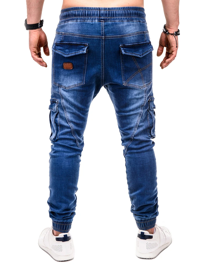 Men Fashion Jeans Latest High Street Stylish Designer Cargo Overall Pants Mens Jeans Jeans Men Slim