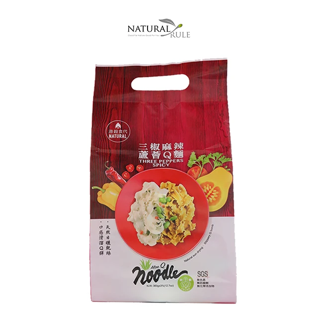 
delicious instant aloe noodle spicy sauce flavor 
