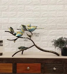 2 B ИИР T-LITE Amazon и маталлическая завязка с декоративными металлическими класса люкс ручной работы ржавчины домашнего офиса украшение стола