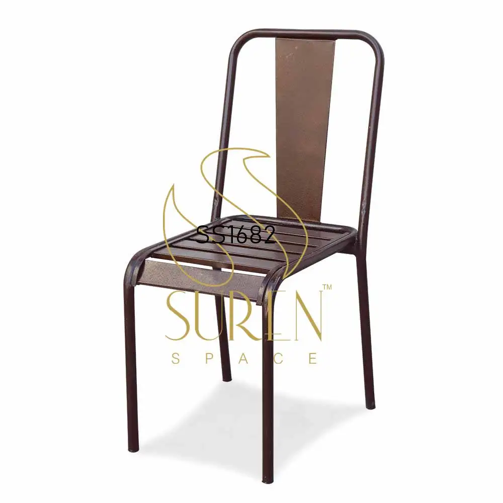Outdoor Design Meal Finish Industrial Chair Design for Hospitality  Commercial Purpose from Jodhpur India