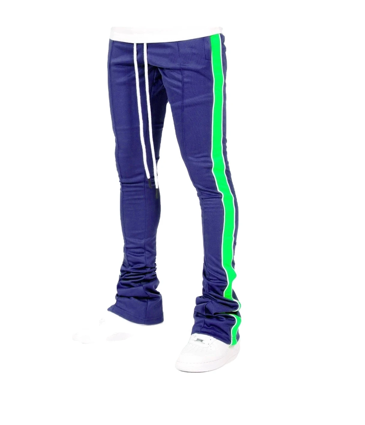 2022 Men Bottom Stacked Pants Stacked Sweat Pants Men and Women Design in your requirements with your custom logo