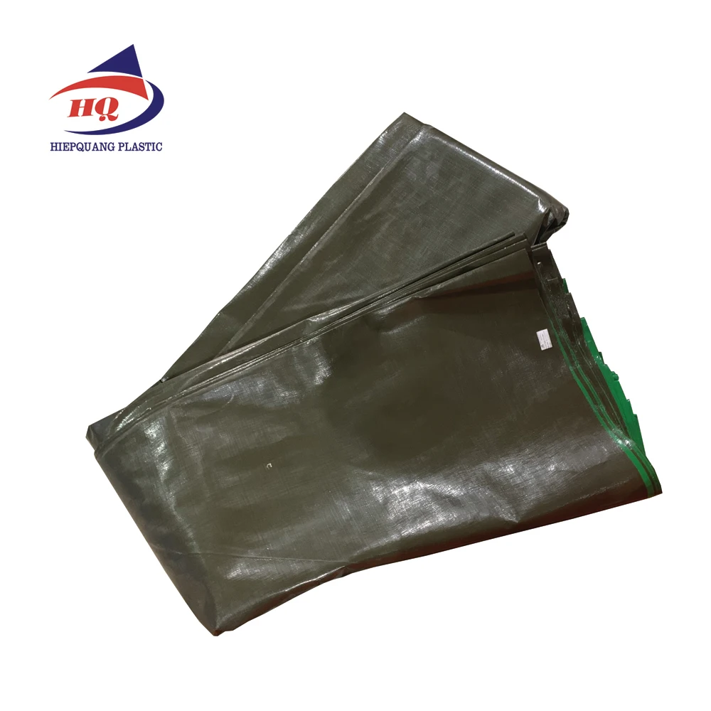 Vietnam factory blue polyethylene tarpaulin / HDPE pe blue tarpaulin for tent awning and canopy fabric