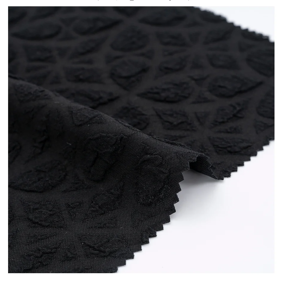 ABAYA FABRIC MANUFACTURER SUPPLY Polyester Jacquard Good Quality Sample Service Abaya Fabric Pakistan Wholesale India