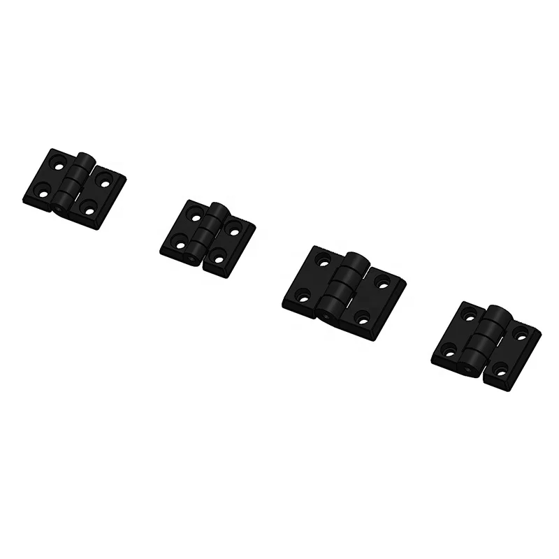 Nylon Stud Mount Hinges for Aluminum Profiles 30 40 45