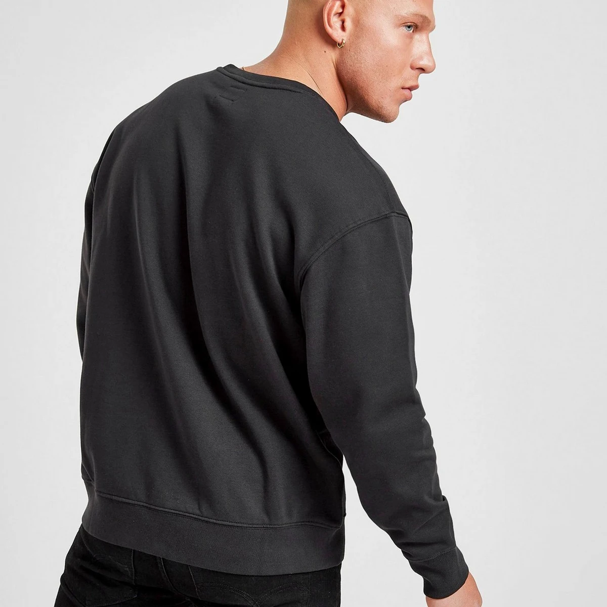 Толстовка с вышивкой на заказ свитшоты рубашки французский махровый хлопковый пуловер мужская толстовка логотипом Мужская одежда