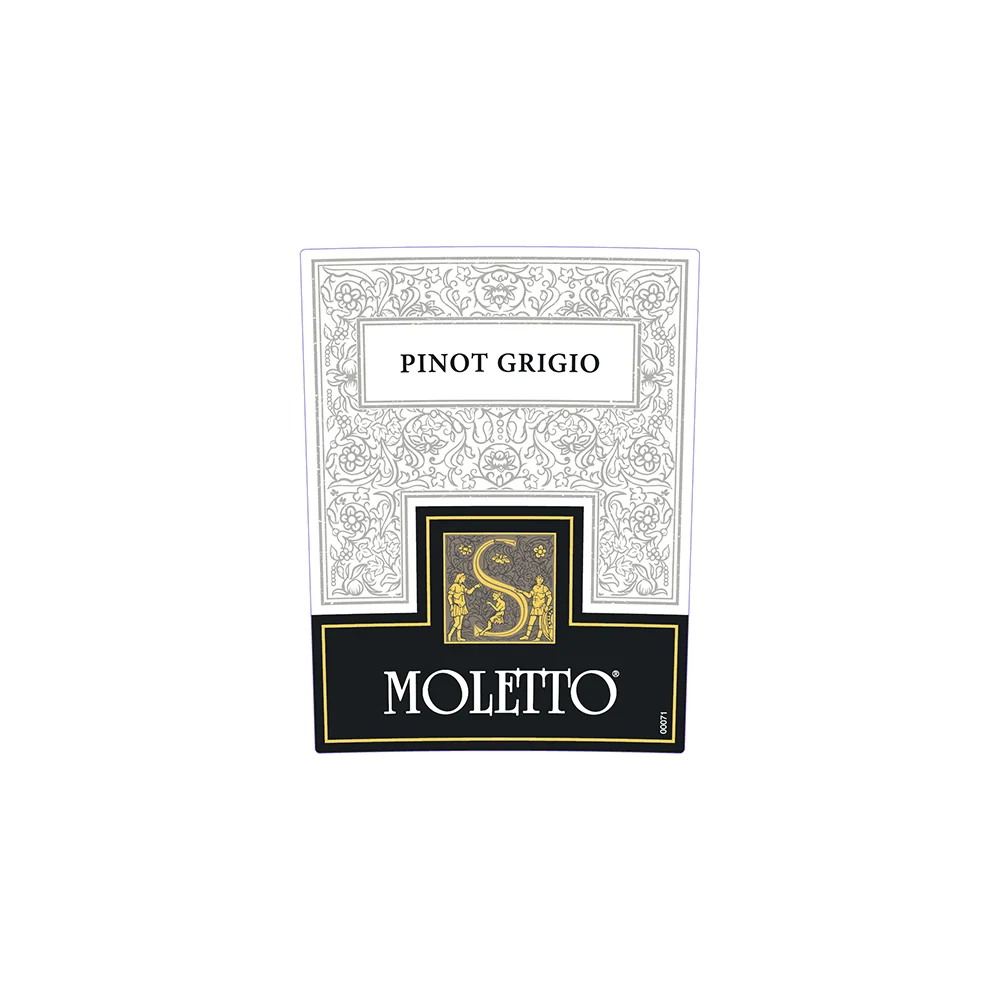 Pinot Grigio White Still Wine From Italy Veneto District Produced From Pinot Grigio Grapes