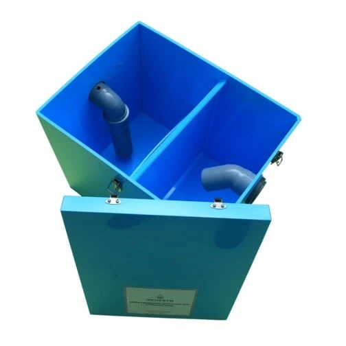 Polypropylene Grease Trap 820*620*470 mm OV 1,5-150 For Cafe Wastewater Treatment
