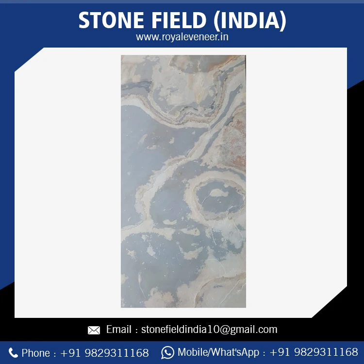 Natural Indian Autumn Rustic Veneer Stone Thin Flexible Stone Sheet Universal Supplier from India